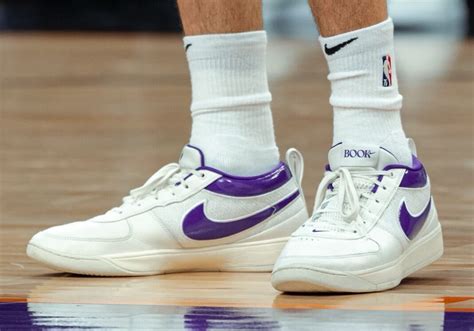 Devin Booker Nike Book Metallic Purple Pe