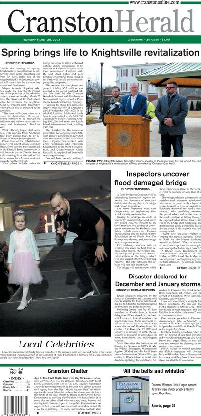 Cranston Herald March E Edition Cranston Herald