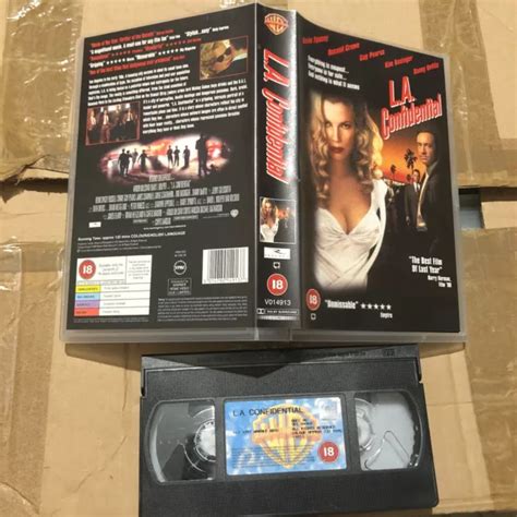 L A Confidential {vhs Pal} Original Big Box Video Rare And Oop Deleted