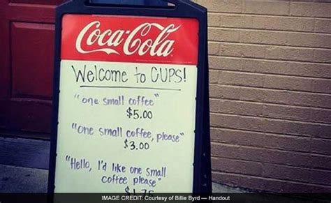 If You Forget To Say Please While Ordering Coffee This Virginia Cafe