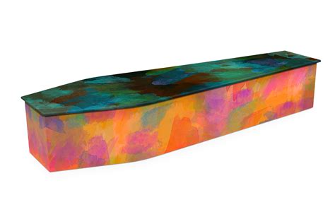 Splash Colour Coffin Expression Coffins