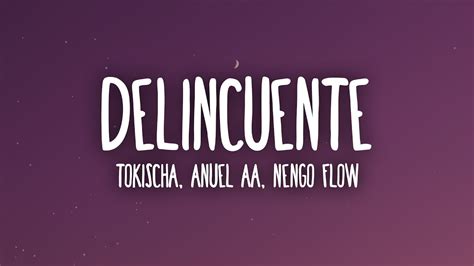 Tokischa Anuel Aa Engo Flow Delincuente Letra Lyrics Youtube