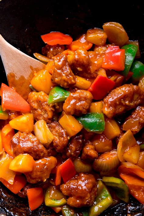 Sweet And Sour Pork Recipe Simpol At Helen Walker Blog