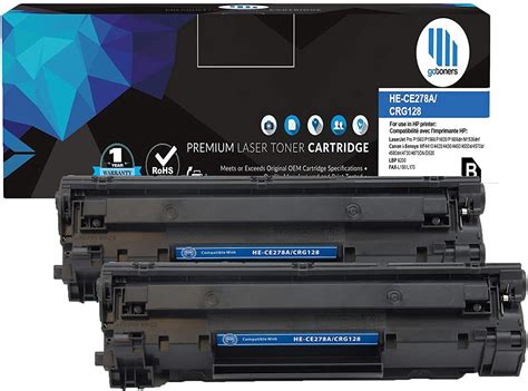 Gotoners 2pk Compatible Canon 128 Toner For Canon Mf4570dn Mf4770n