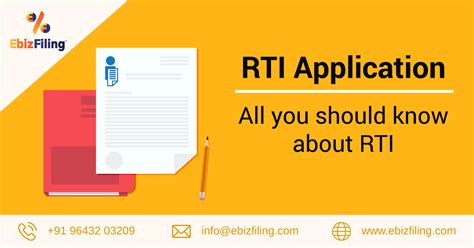 Rti Application All You Should Know About Rti Ebizfiling