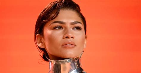 Hottest Look Zendaya Slays In Naked Robot Outfit