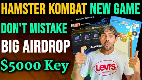 Hamster Kombat New Game Key 5000 Hamster Kombat New Update