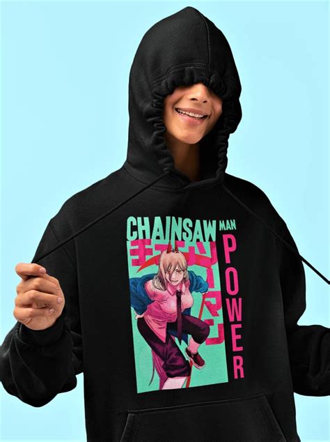 Chainsaw Man Hoodies - Chainsaw Man Power Manga Pullover Hoodie | Chainsaw Man Shop