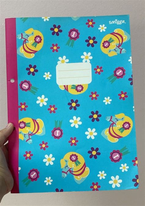 A Smiggle Notebook Hobbies Toys Stationery Craft Stationery