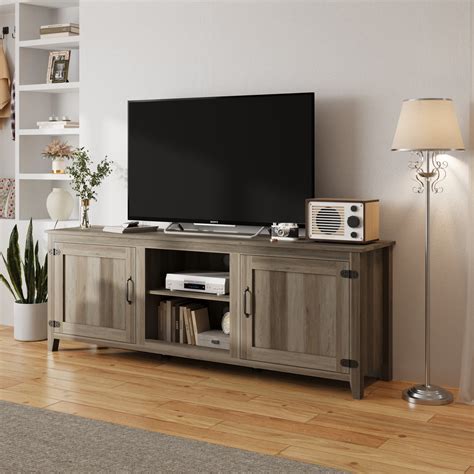 Gracie Oaks Valeria W Storage Credenza Tv Stand Wayfair