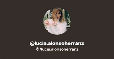 Lucia Alonsoherranz Instagram Tiktok Linktree