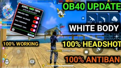 OB40 Update Free Fire Max Injector Hack Auto Headshot No Restart Hack