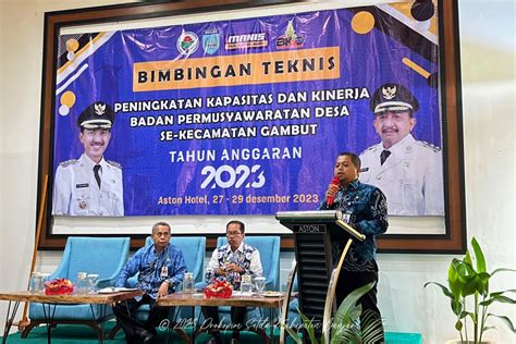 Pemerintah Kabupaten Banjar Dorong Peran Strategis Bpd Melalui Bimtek