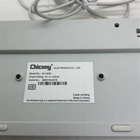 Yahoo オークション 530 2 Chicony KU 0626 USB キーボード 中古