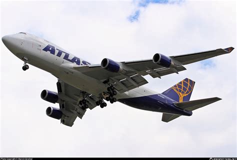 N418MC Atlas Air Boeing 747 47UF Photo By Marcin Grochal ID 700042