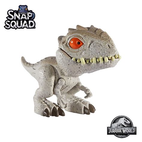 Jual Jurassic World Snap Squad Attitudes Indominus Rex Mainan Action