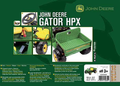 Где и по чем купить электромобиль Peg-Perego John Deere Gator, купить ...