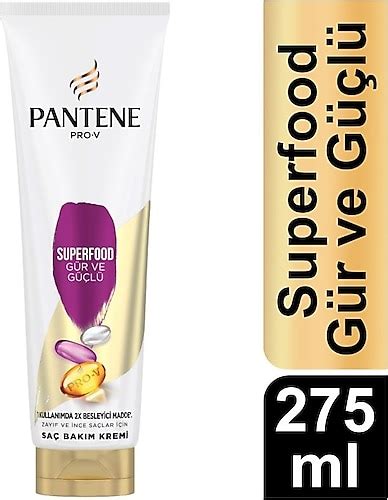 Pantene Superfood G R Ve G L Sa Bak M Kremi Ml Fiyatlar