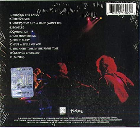 Buy Creedence Clearwater Revival Live At Woodstock Cd Online At