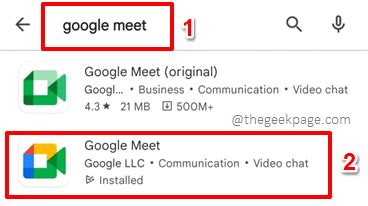 Google Meet Couldn T Connect You To The Video Call Error In Android Fix