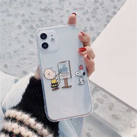 Snoopy Clear Iphone Case Finishifystore