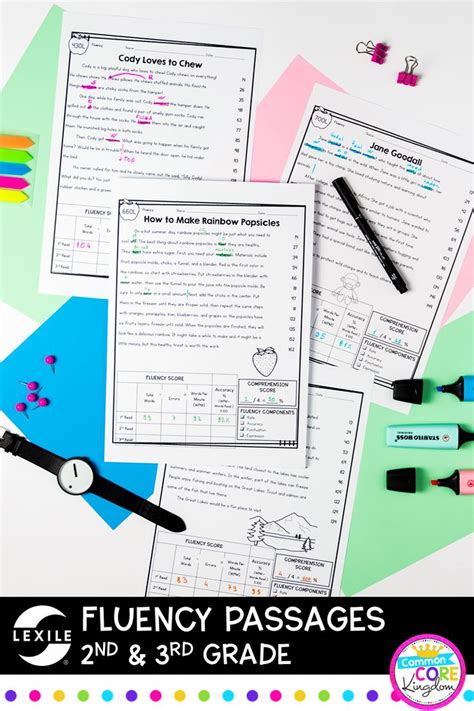 Fluency Practice For 2nd Grade