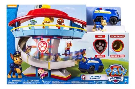 Paw Patrol Torre De Vigilancia Chase Juguete Original Mercadolibre