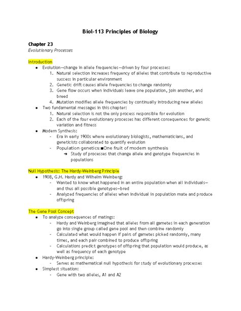 Biol Principles Of Biology Chapter Biol Principles Of