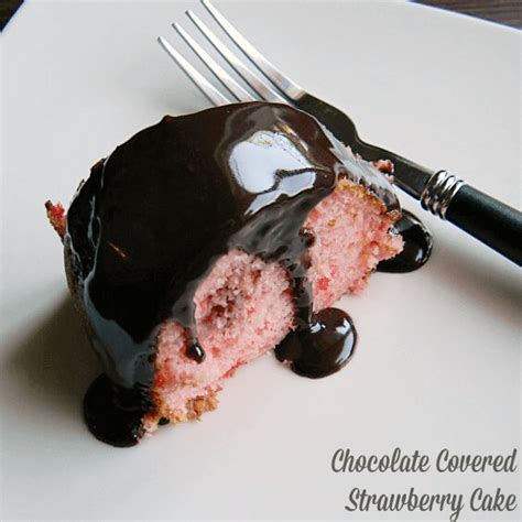 Chocolate Covered Strawberry Cake Recipe