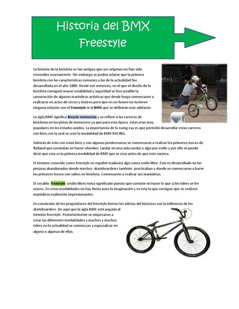 La Historia Del Bmx Sportsaes