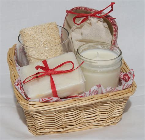 Homemade Spa Gift Baskets