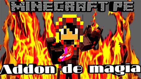 Addon Mod De Magia Para Minecraft Pe Youtube