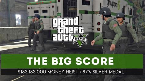 Gta Mission The Big Score Subtle Approach Silver