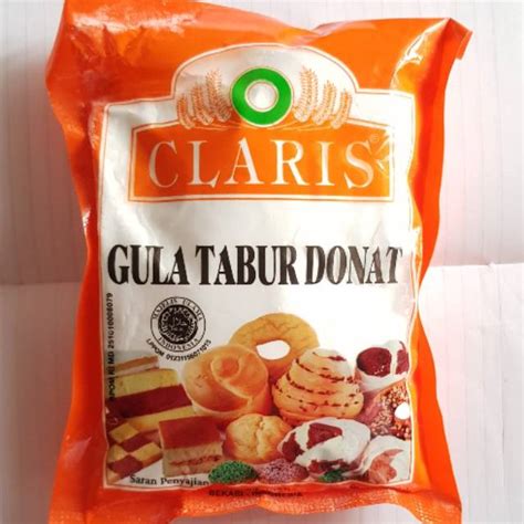 Jual Gula Tabur Donat Gula Halus Tabur Claris 250gr Shopee Indonesia