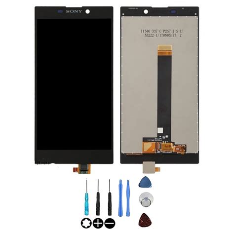 Ecran Complet LCD Et Vitre Tactile Noir Pour Sony Xperia L2 H3311 H3321