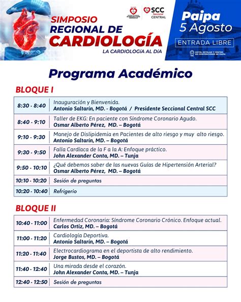 Simposio Regional de Cardiología La Cardiología al día SCC