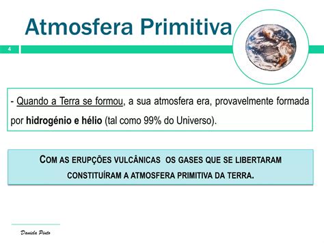 11 Atmosfera Primitiva E Atual Ppt