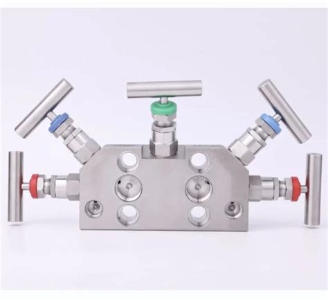 Nai Lok Stainless Steel 316 High Pressure 5 Way Valve Manifolds For