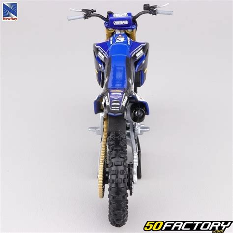 Moto Miniature E Yamaha Yzf Tomac New Ray Miniature