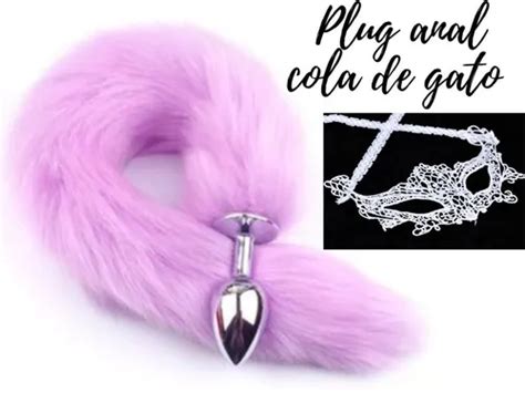 Cola Gato Plug Anal Sexual Consolador Ano Dilatador Dildo Cuotas Sin