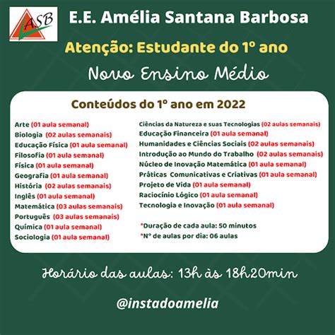 Escola Estadual Amélia Santana Barbosa 2023 Estudante do 1º ano do