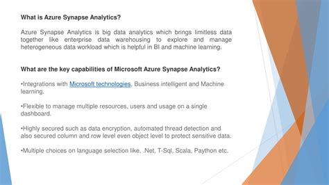 Ppt What Is Azure Synapse Analytics The Definitive Guide Powerpoint