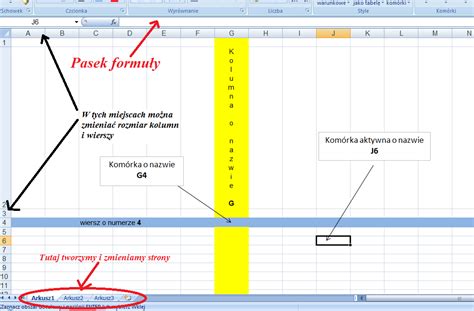 Lekcja Poznajemy Arkusz Kalkulacyjny Microsoft Excel