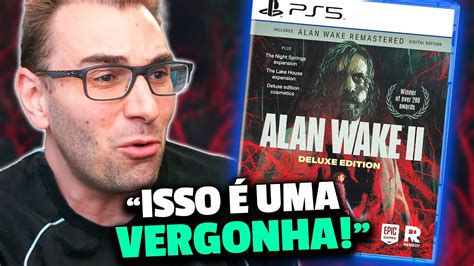 A Mídia Física De Alan Wake Ii é Uma Farsa Brksedu Comenta Youtube