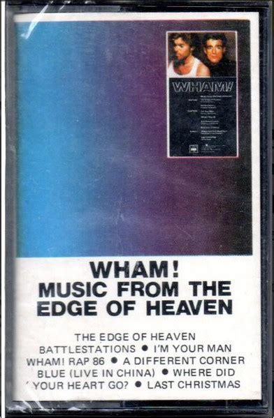 Wham Music From The Edge Of Heaven Cassette Discogs