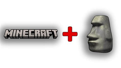 Heres How To Make A Moai In Minecraft Youtube