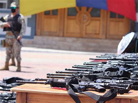 Criminales De Ecuador Reciben Armas Desde M Xico Colombia Y Per