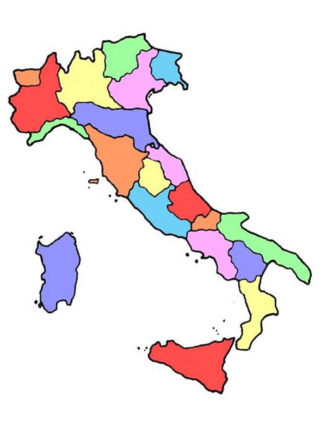 Pin On Mappa Dell Italia