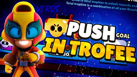 Live Push In Trofee Brawl Stars Romania Youtube