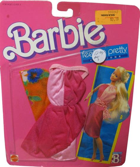 1988 Feeling pretty Barbie outfit 2 1519 Barbie Vêtements barbie